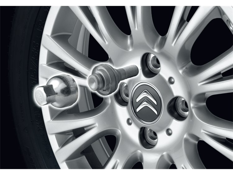 Peugeot Citroën Alüminyum Jant Şifreli Bijon Takımı