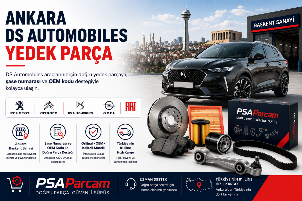 Ankara DS Automobiles Yedek Parça