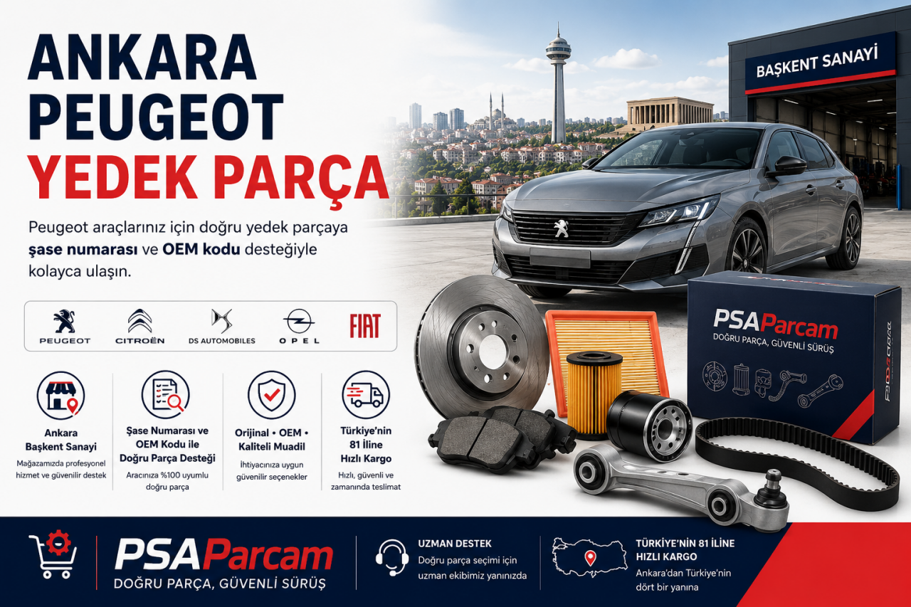 Ankara Peugeot Yedek Parça