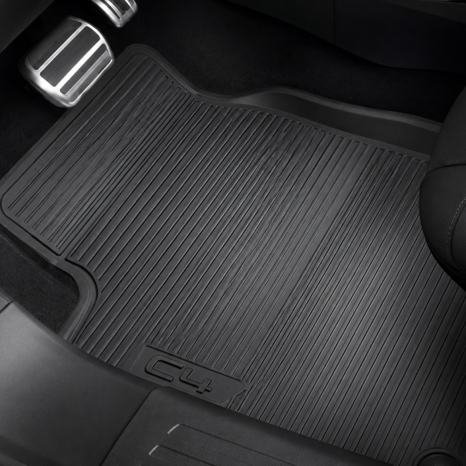 Citroen C4 C41 3D Kauçuk Paspas Takımı PSA Orijinal 1671973780