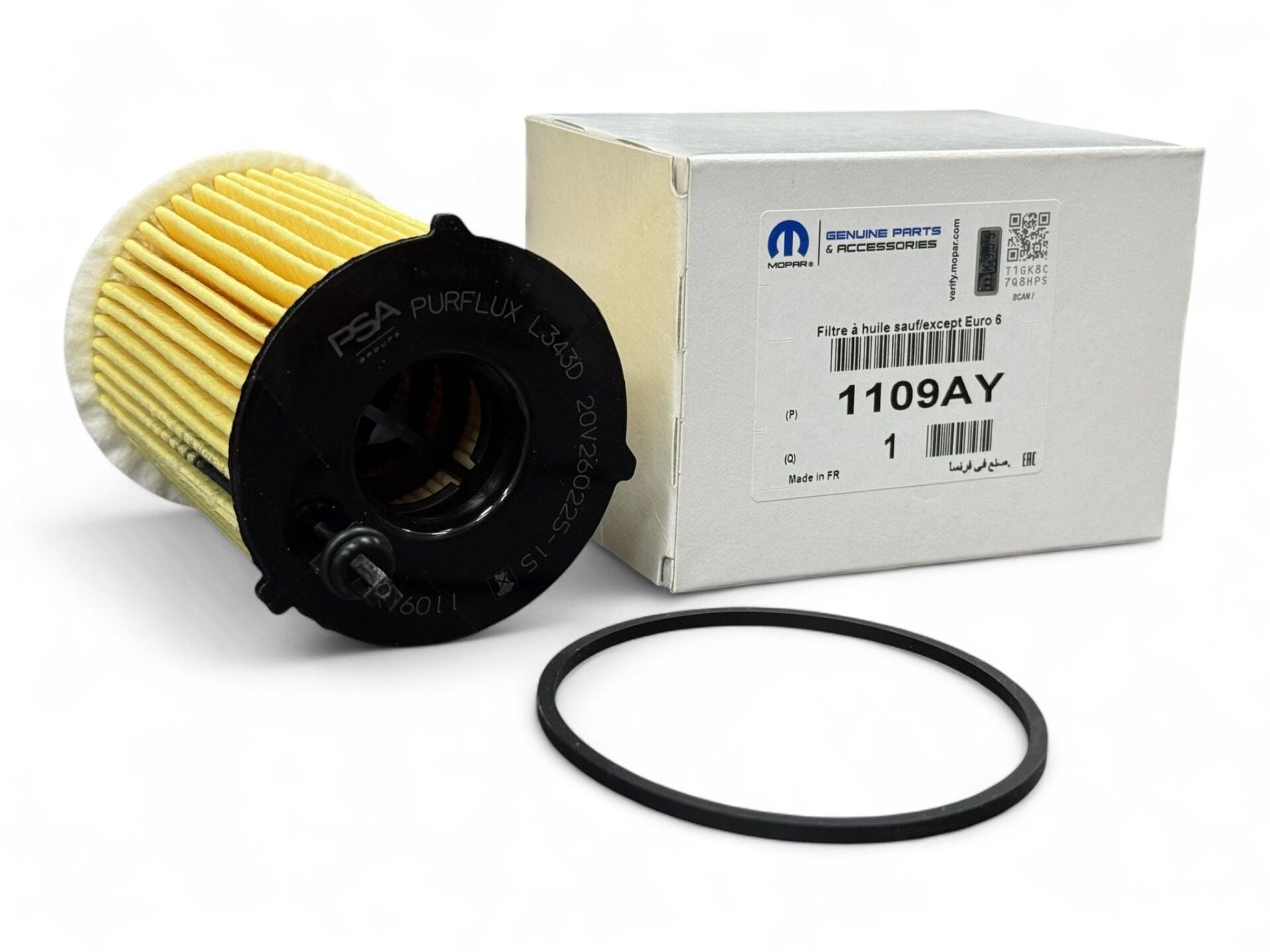 Peugeot 1007 1.4 Hdi Yağ Filtresi PSA Orijinal 1109.AY