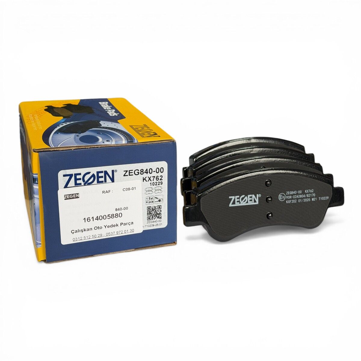 Citroen Xsara Picasso Ön Fren Balatası Zegen 84000 1614005880