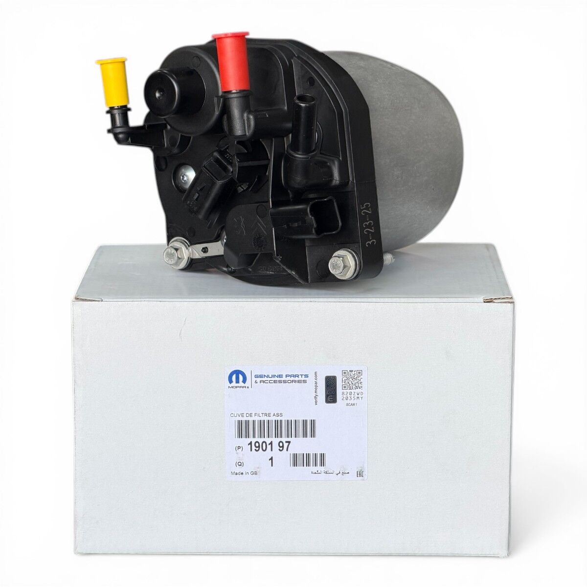 Peugeot Partner M59  1.6 Hdi Euro5 Mazot Filtresi Komple PSA Orijinal 1901.97