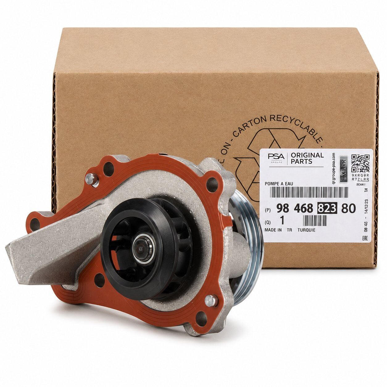 Citroen C4 B7 1.2 Puretech Devirdaim Su Pompası PSA Mopar Orijinal 9846882380