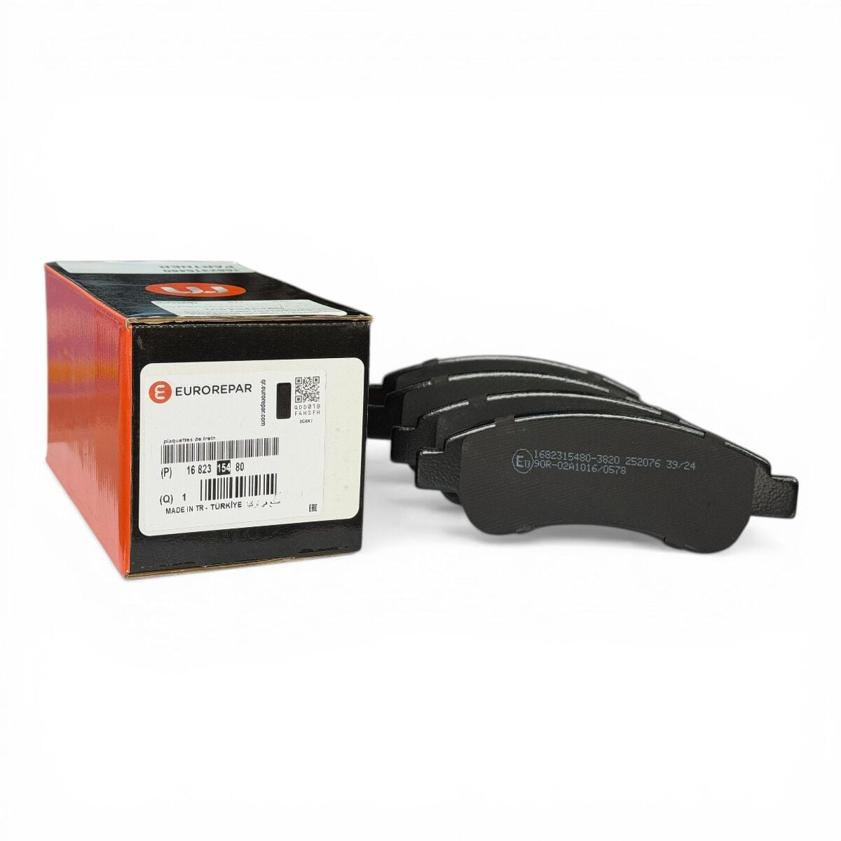 Citroen C3 B618 Ön Fren Balatası Eurorepar 1682315480