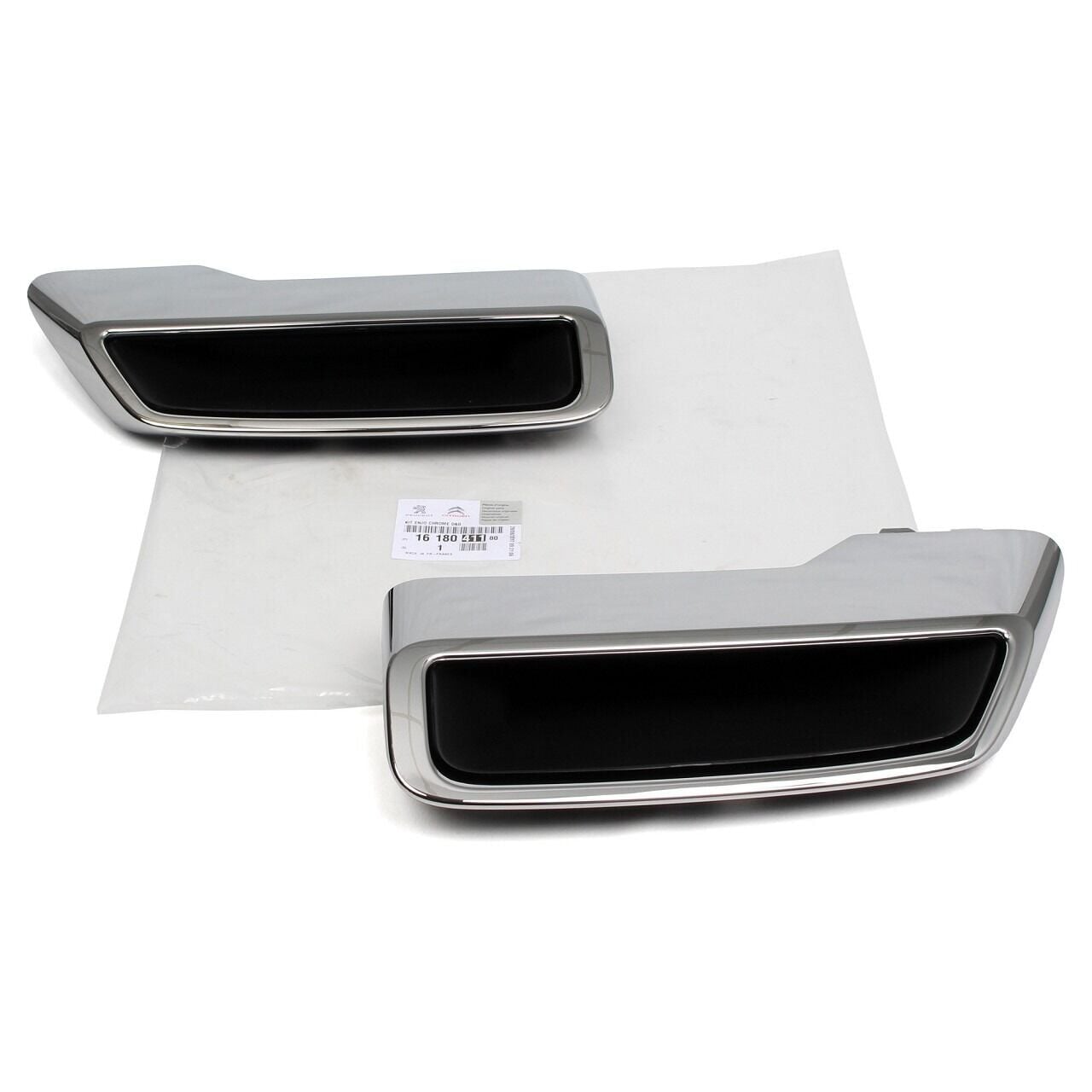 Peugeot 3008 P84E Egzoz Başlıkları Takım Krom PSA Orijinal 1618041180