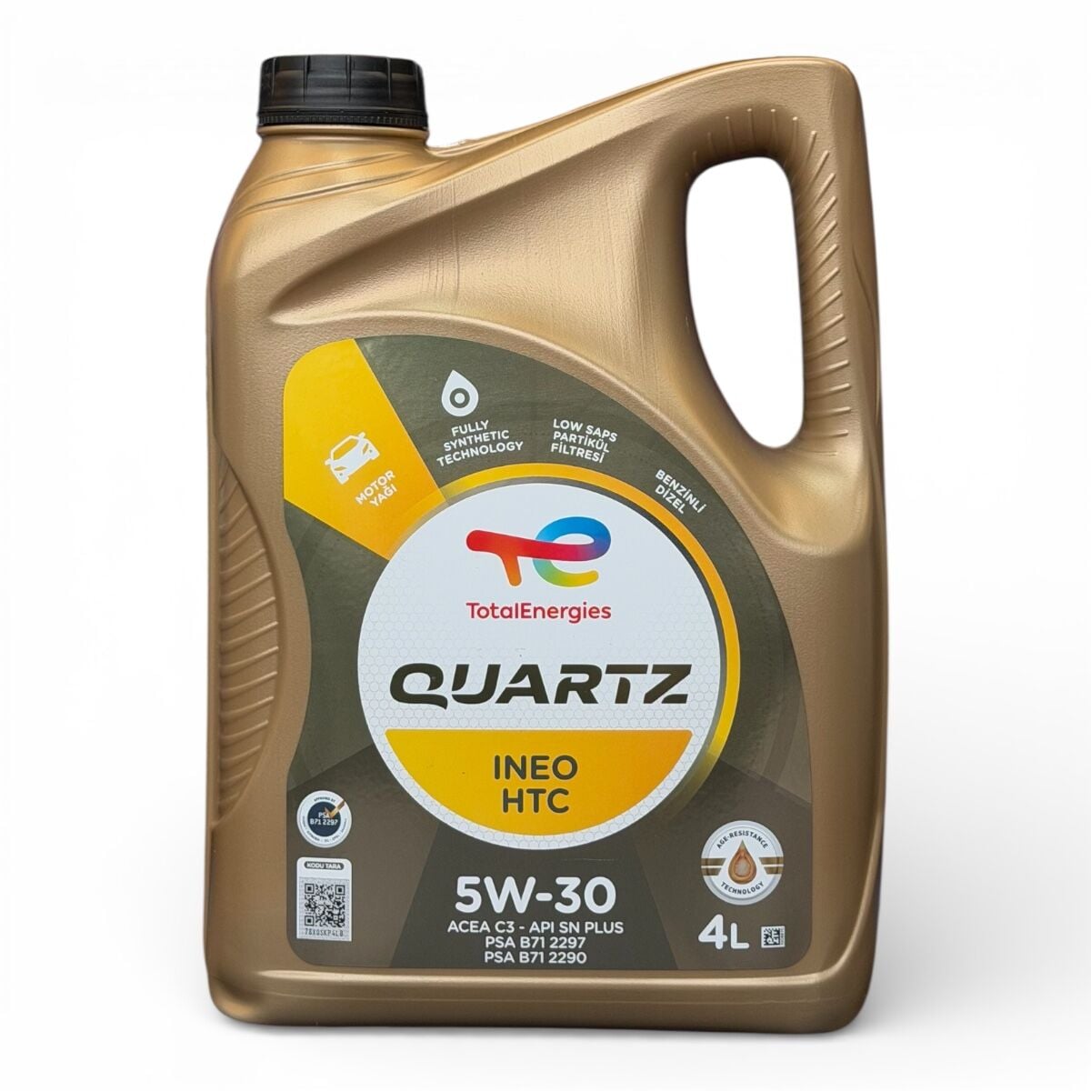 Total Quartz 5W-30 İneo HTC Motor Yağı 4 LT 226764