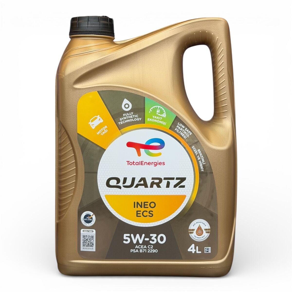 Total Quartz 5W-30 İneo ECS Motor Yağı 4 LT 221328