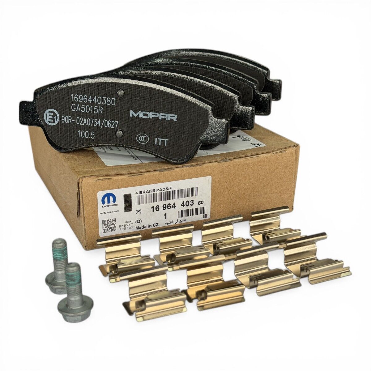 Citroen C-Elysee Ön Fren Balatası PSA Orijinal 1696440380 1614005880