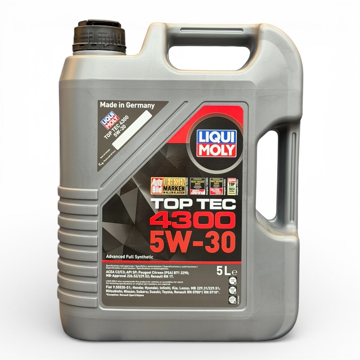 Liqui Moly Top Tec 4300 5W-30 Tam Sentetik Motor Yağı 5 LT 2324