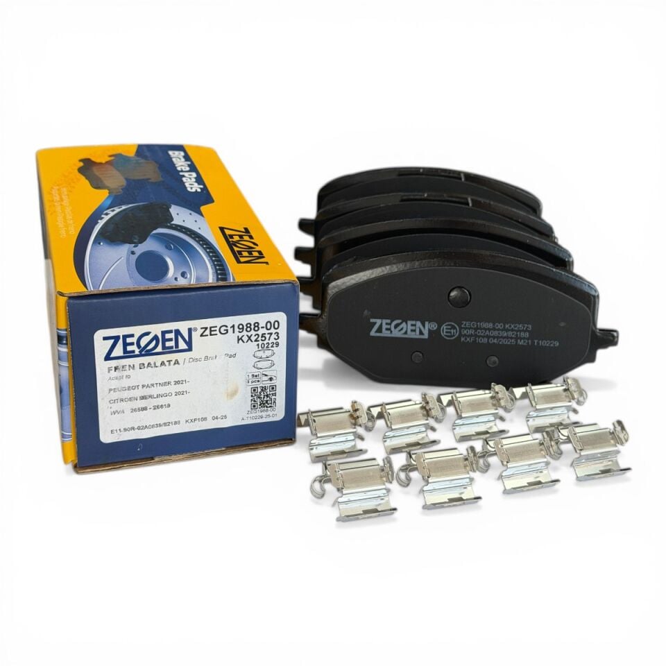 Peugeot 308 P5 Ön Fren Balatası Zegen 1647880280