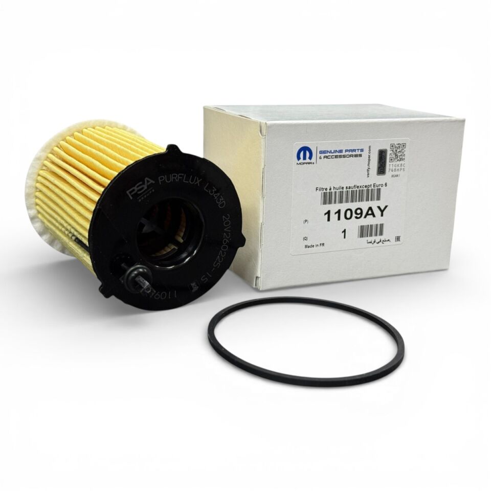 Peugeot 5008 T87 1.6 Hdi Yağ Filtresi PSA Orijinal 1109.AY