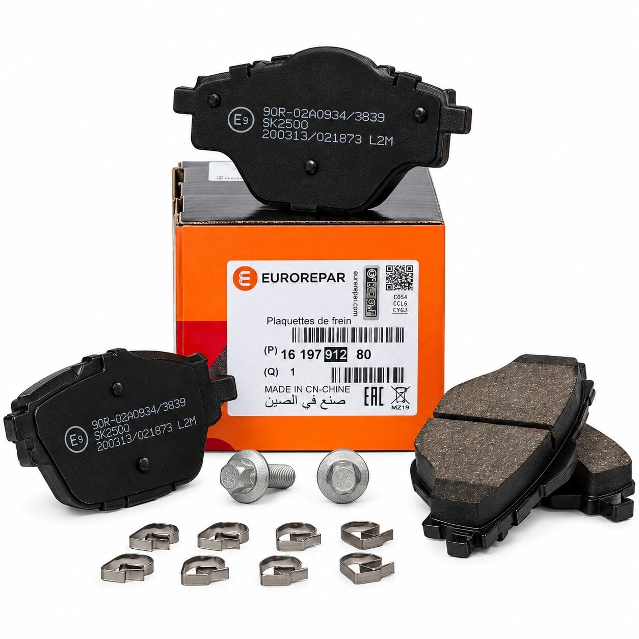 Citroen C4 Picasso Arka Fren Balatası Eurorepar 1619791280
