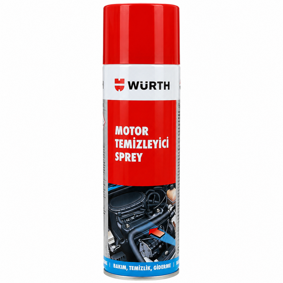 Würth Motor Temizleme Spreyi 500 Ml 0890230500028