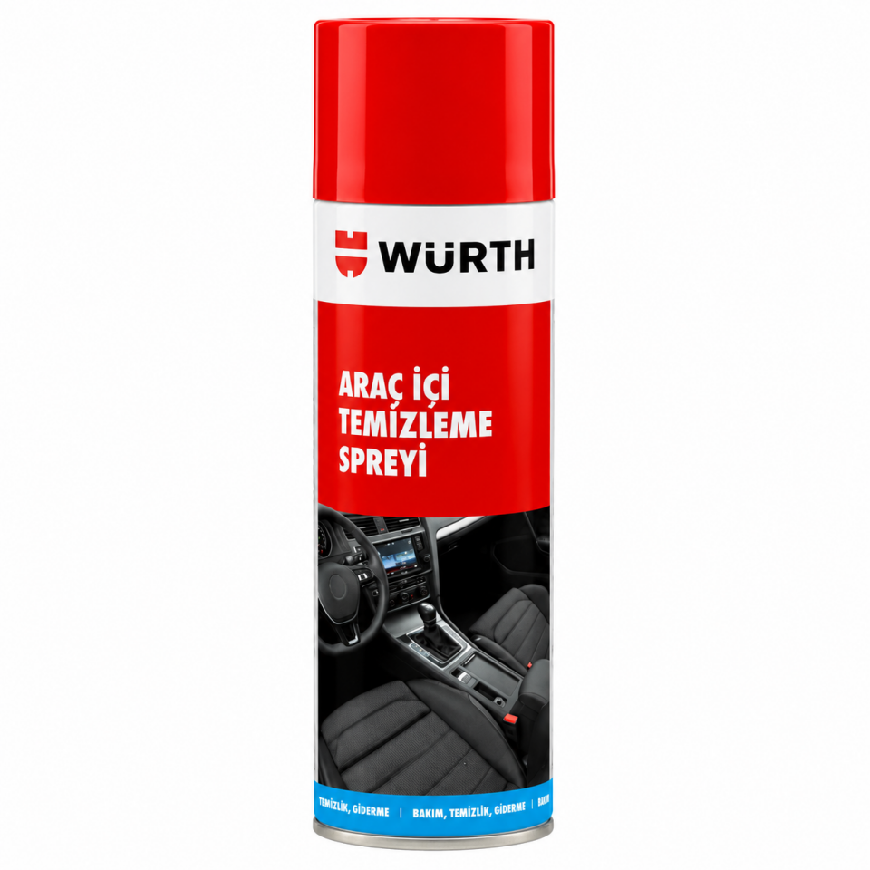Würth Araç İçi Temizleme Spreyi 500 Ml 089303302824