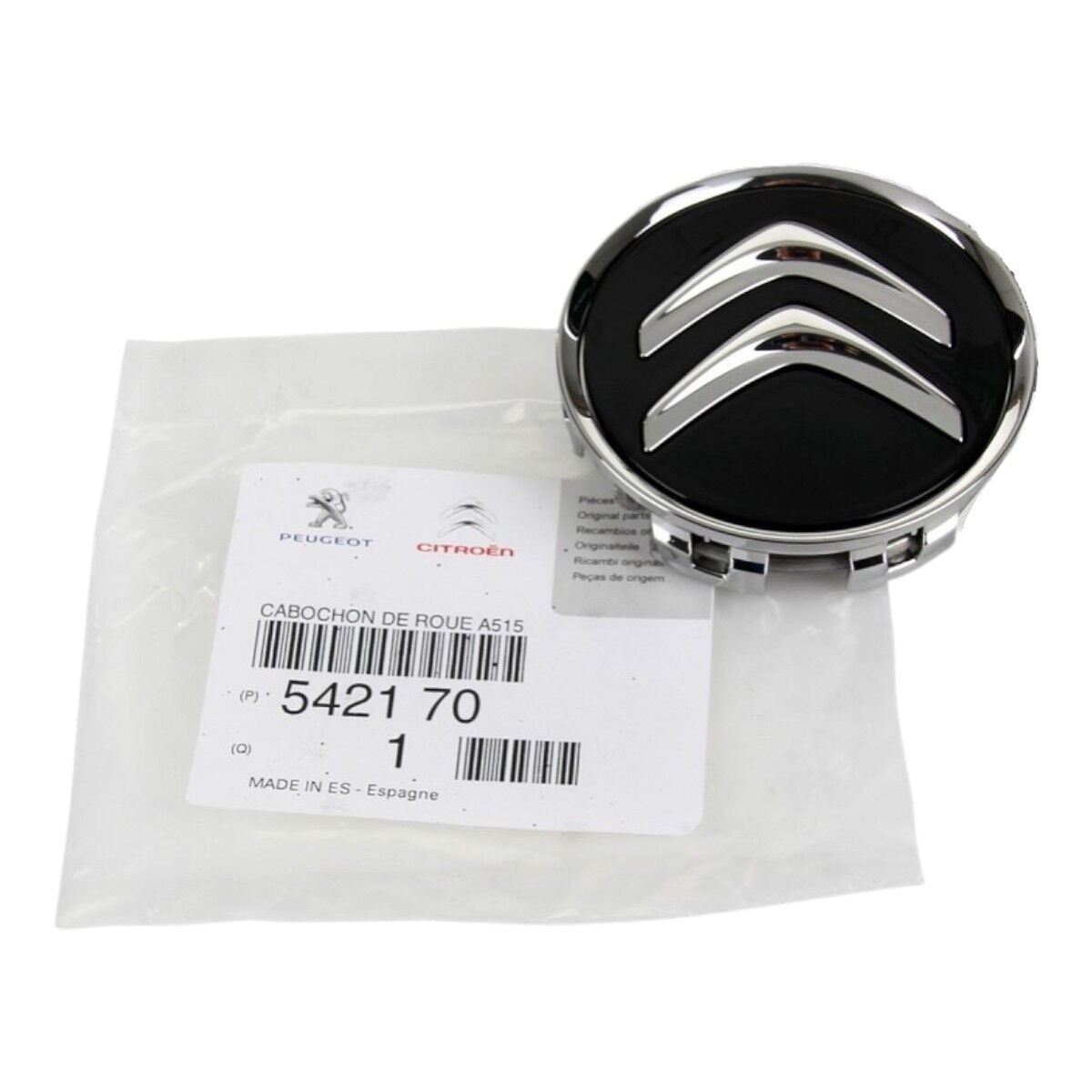 Citroen C4 C41 Çelik Jant Göbeği PSA Orijinal 5421.70