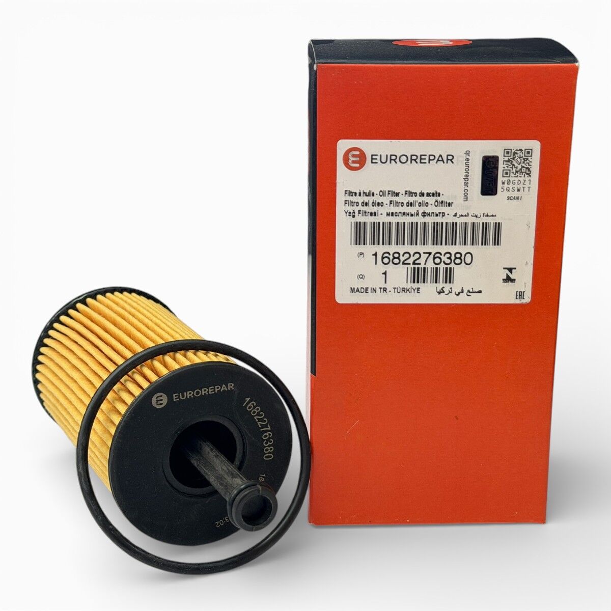 Cıtroen C3 1.4-1.6 Benzinli Yağ Filtresi Eurorepar 1682276380