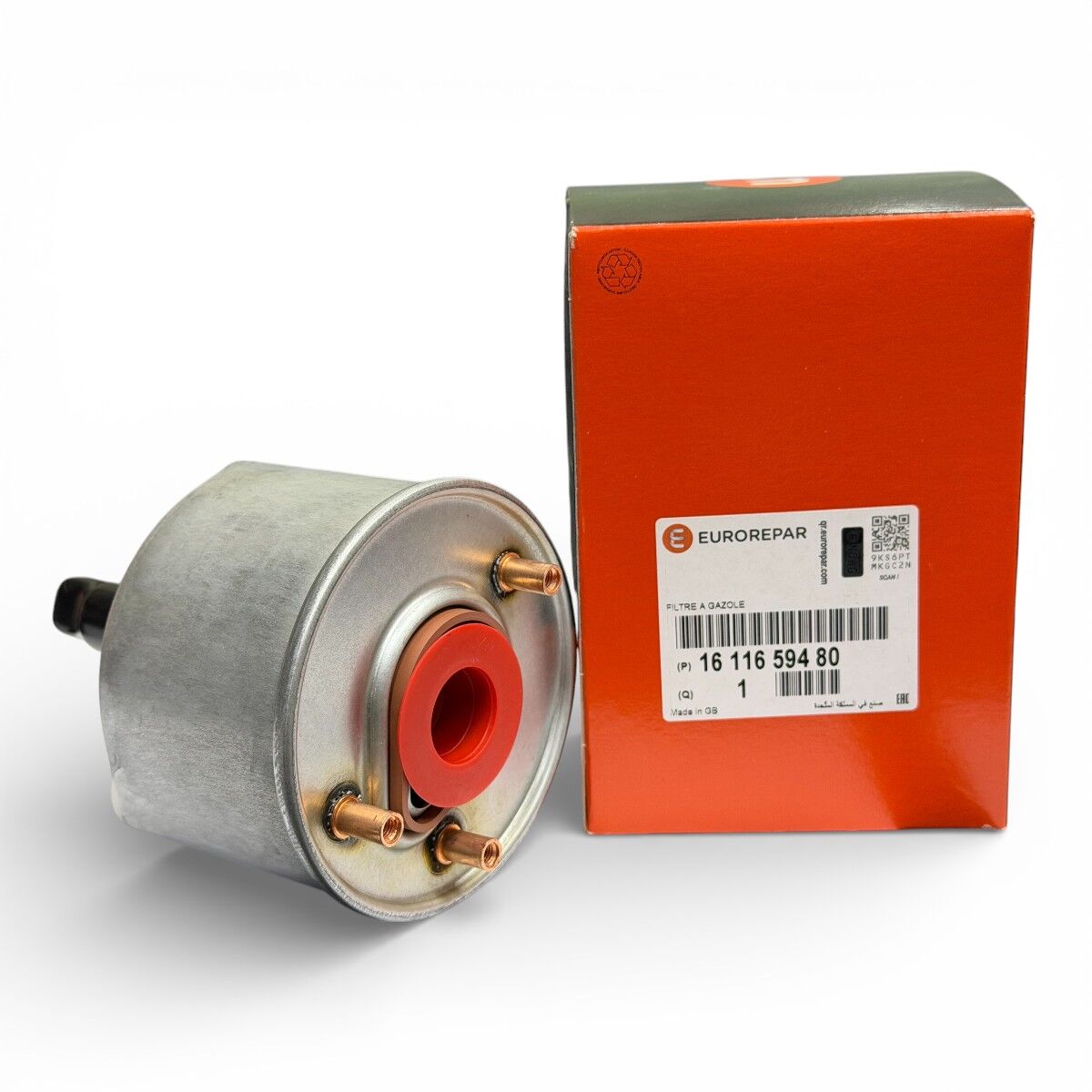 Cıtroen Berlıngo K9 1.6 Hdi Euro5 Mazot Filtresi Eurorepar 1611659480