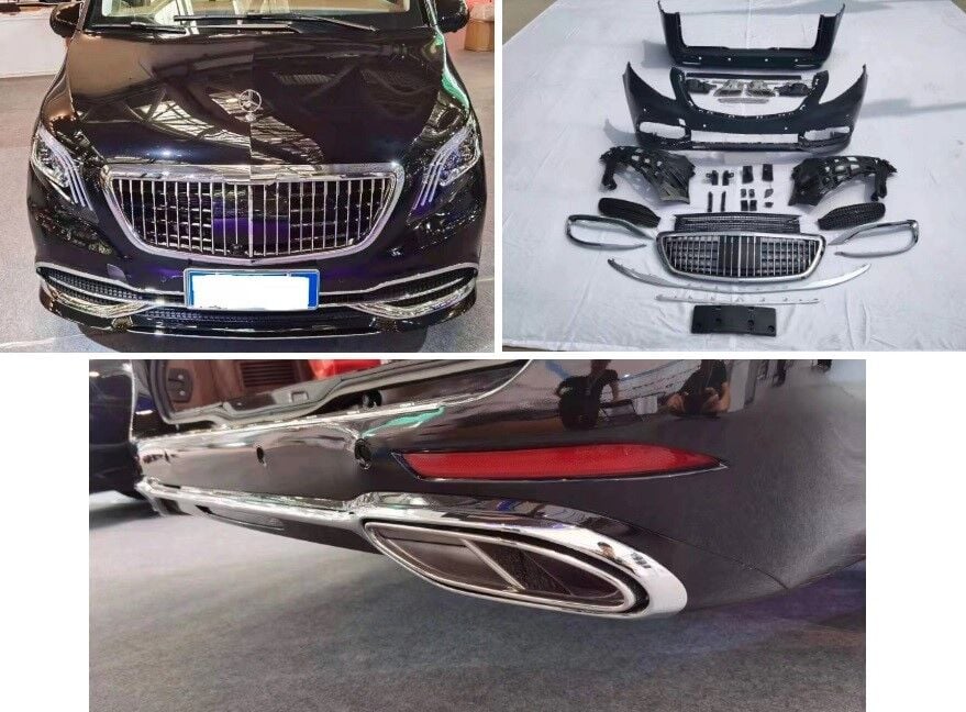 Mercedes-Benz Vito Maybach Bodykit (Kaput Değişmeyen Tip) Vito W447 Psaparcam W44714-MBSET