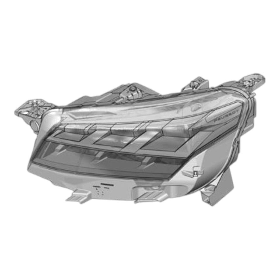 Peugeot Rıfter Makyajlı Sol Ön Far Ledli PSA Orijinal 9864528180