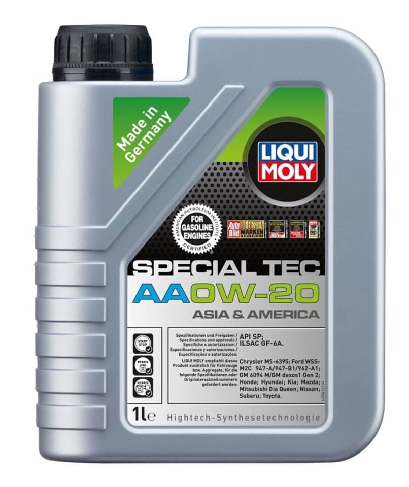0W20 Motor Yağı Special Tec AA 1 Litre Liqui Moly 6738