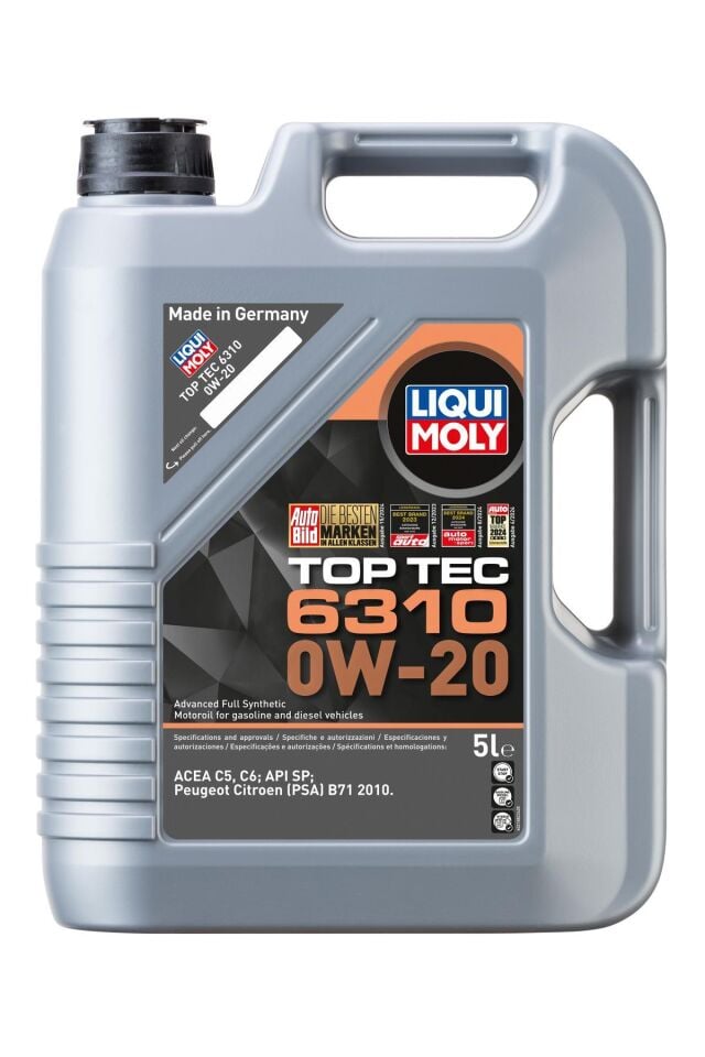 Top Tec 6310 0W20 Motor Yağı 5 Litre Liqui Moly 21882