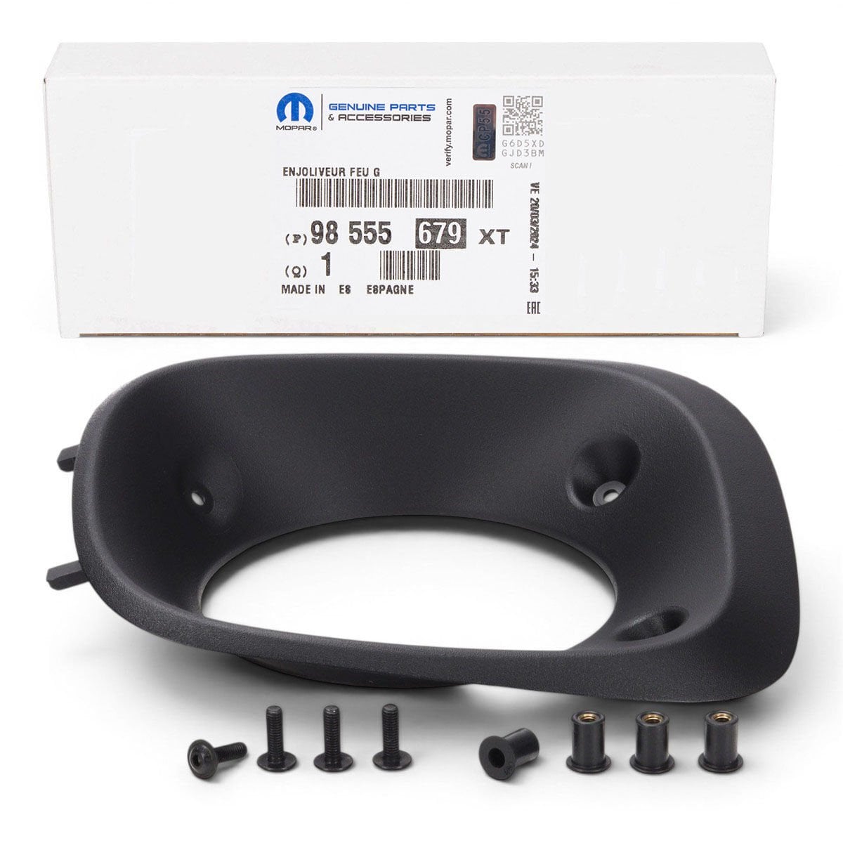 Citroen Amı Far Çerçevesi Sol Mopar PSA Orijinal 98555679XT