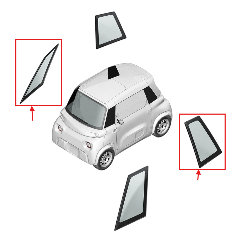 Citroen Ami Sağ On Sol Arka Cam Mopar PSA Orijinal 9837953280