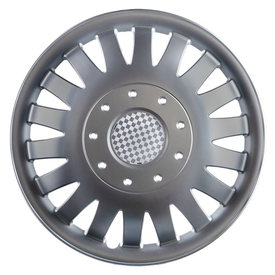 SLS 410 SJS 16 Kırılmaya Dayanıklı Gri Jant Kapağı